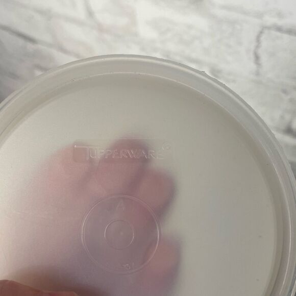 Vintage Tupperware Brand Hamburger Press 3 piece set 80’s Era - Picture 2 of 2